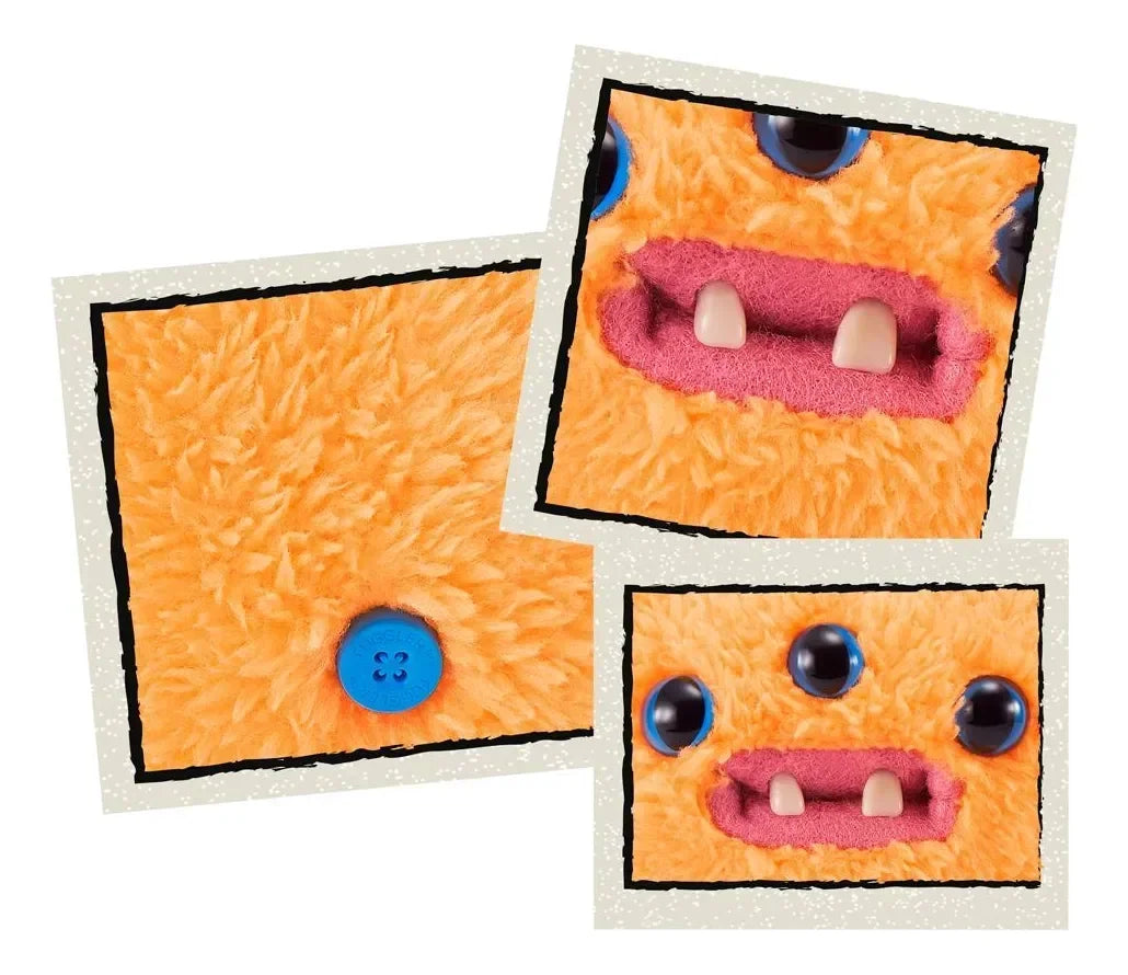 Fuggler Ugly Teeth Monsters Plush Toys Fuggler Baby Cartoon Wide Eyed Weirdo Rabbit Peluche Kawaii Multicolor Peluche Doll 8-9CM