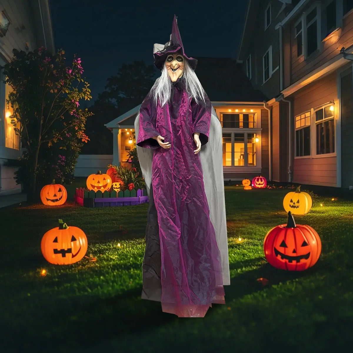 Hexe Halloween-Dekoration Escape Room