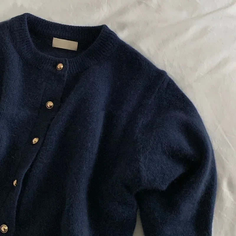 Gestrickte Strickjacke Frauen