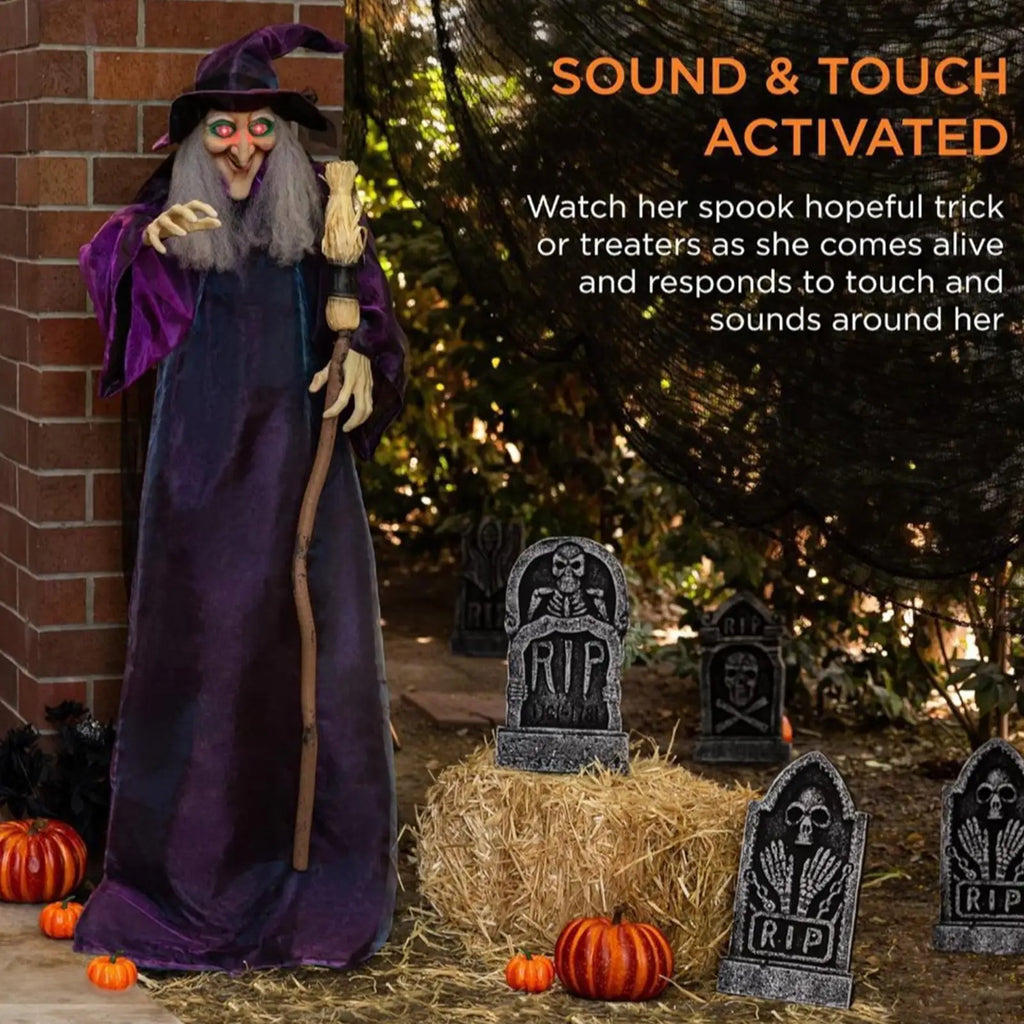 Hexe Halloween-Dekoration Escape Room