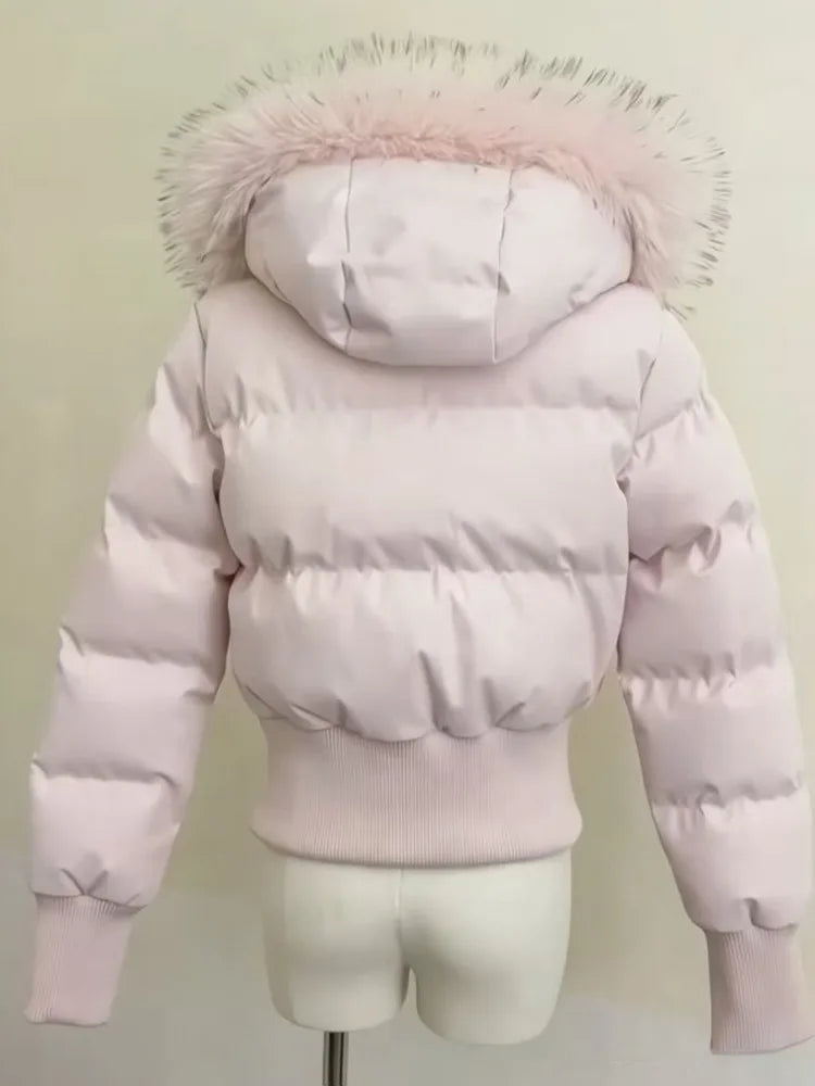 Damen Winter Pufferjacke