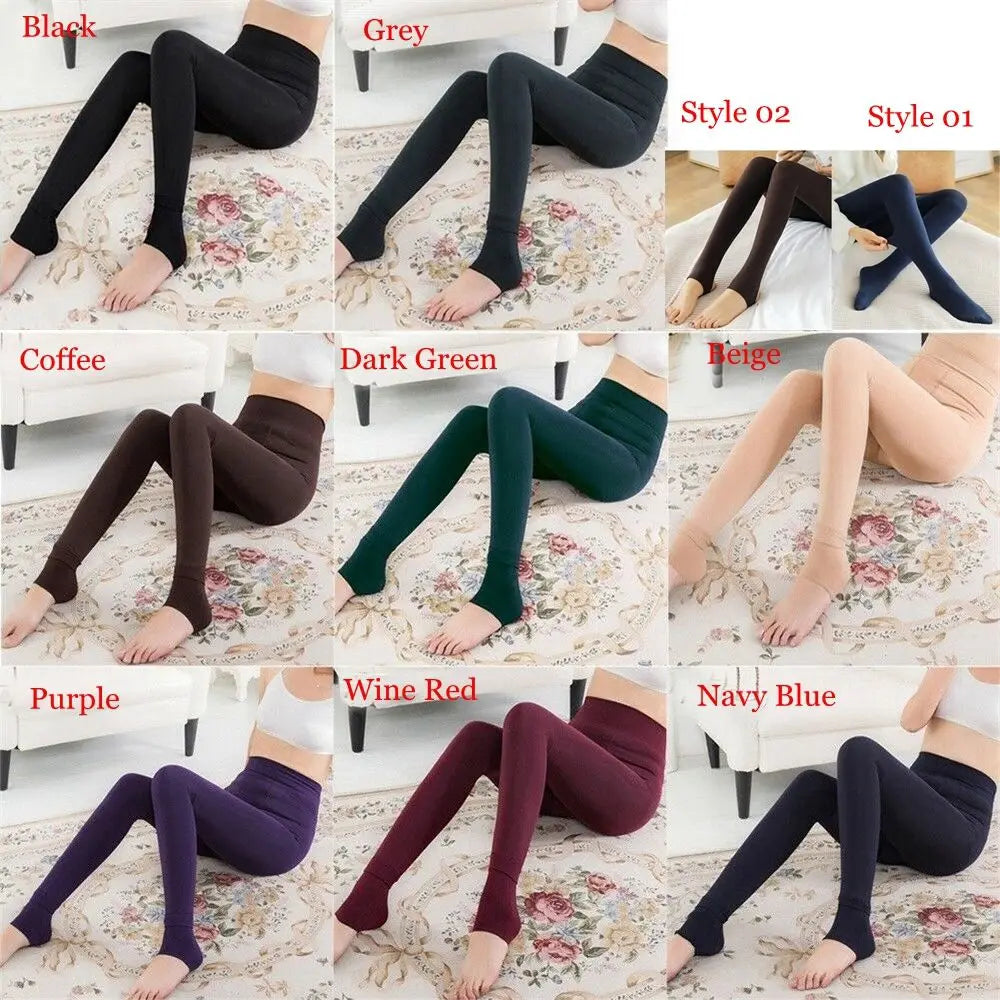 Frauen Winter warm dicke Strumpfhosen