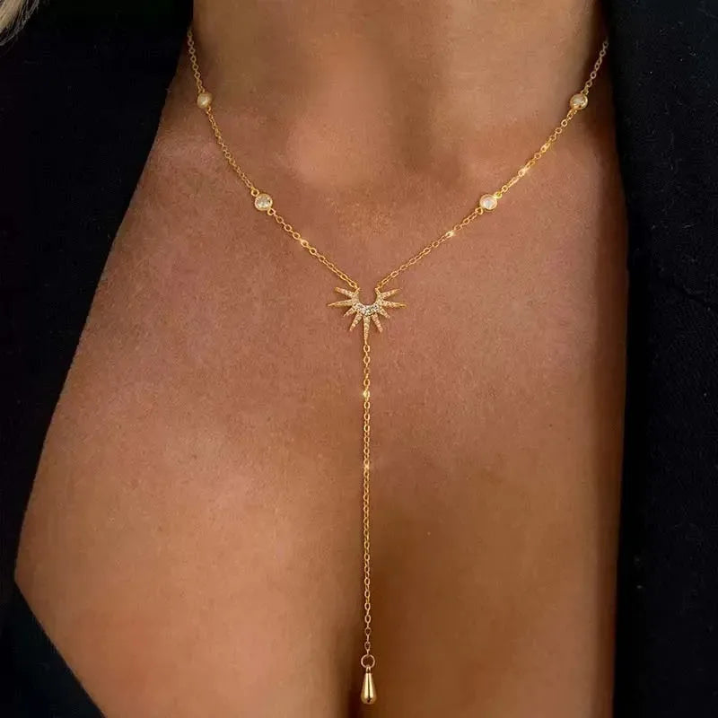 Halskette für Damen und Mädchen, elegante Mode