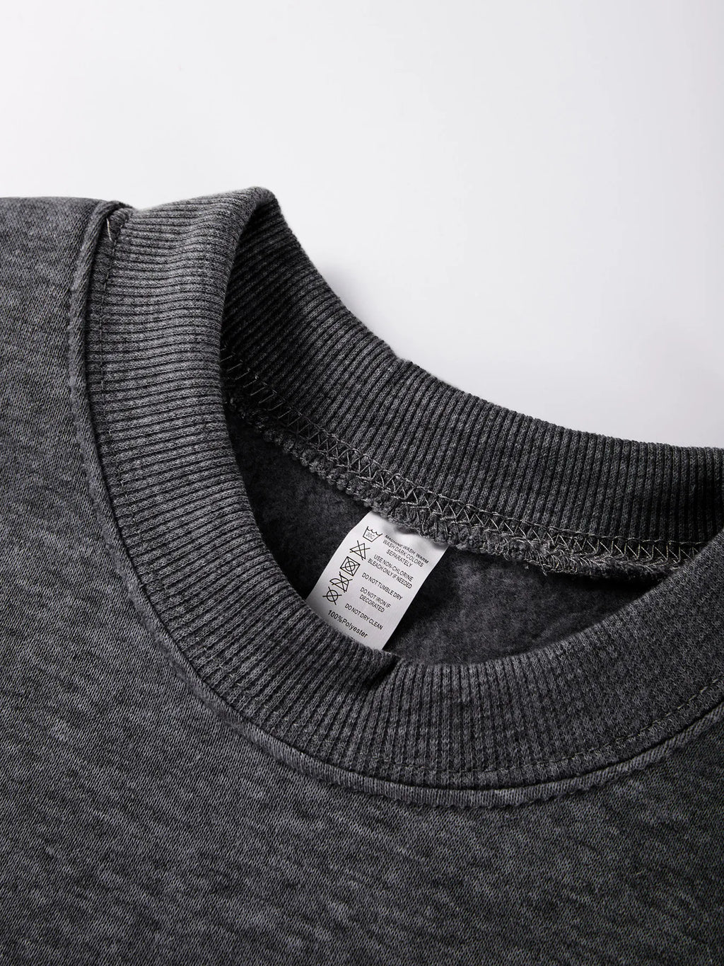 Warme Hoodies Lose Crewneck Fleece Pullover
