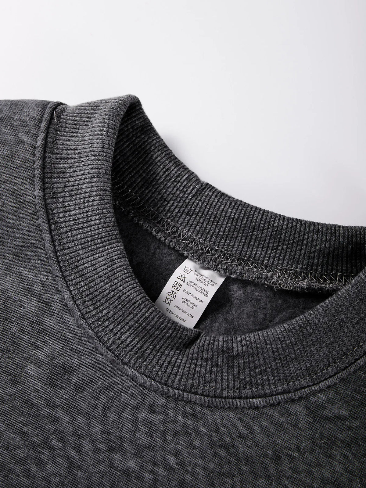 Warme Hoodies Lose Crewneck Fleece Pullover