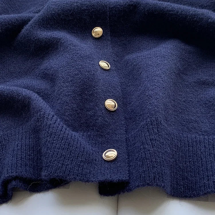 Gestrickte Strickjacke Frauen
