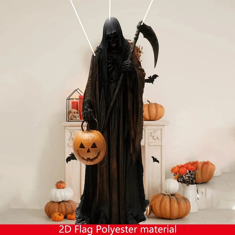 2D Halloween Horror Böser Kürbismann