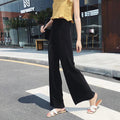 Frauen Mode Sommer Breite Bein Hosen