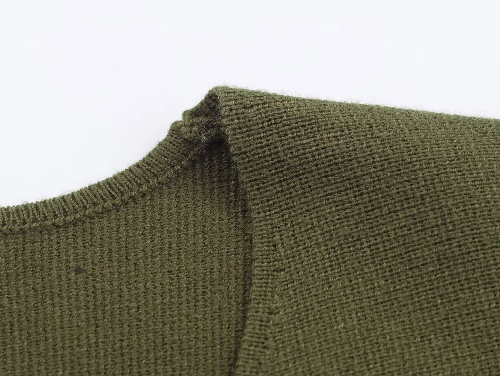 Damenbekleidungsstil Strick