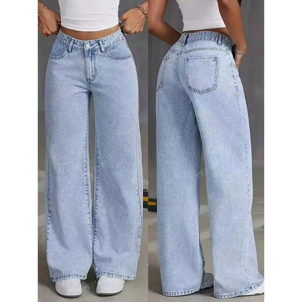 Damen Weitbein-Hose