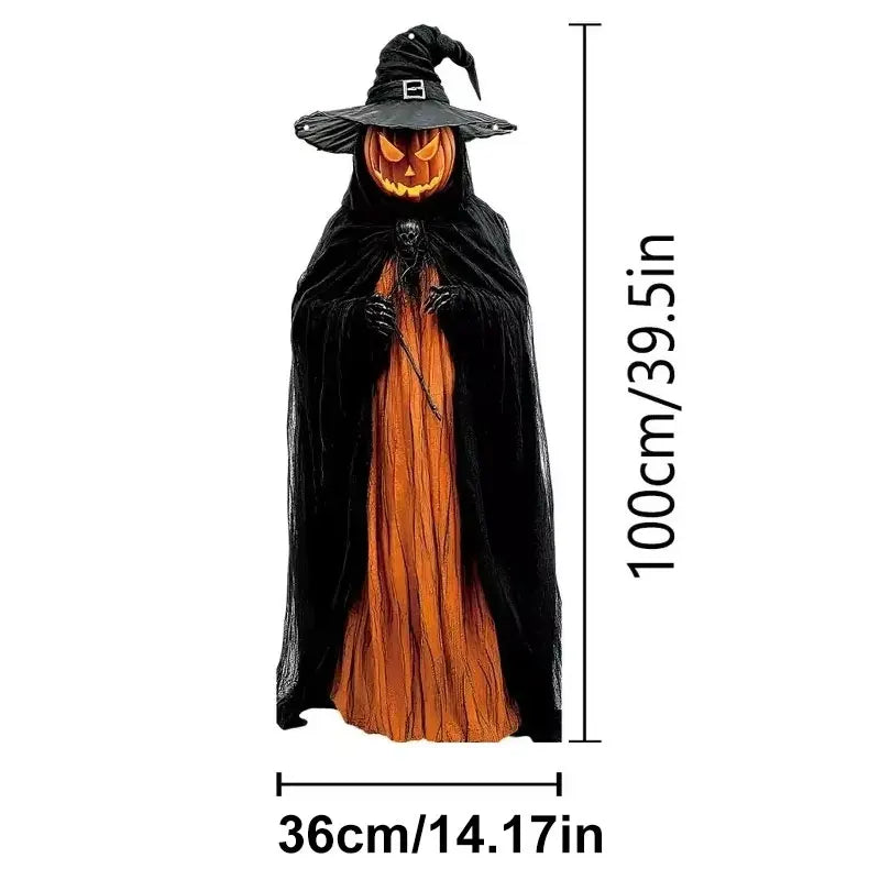 2D Halloween Horror Böser Kürbismann