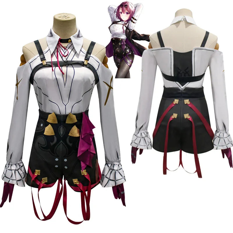 Honkai Kafka Cosplay Kostüm Halloween Party