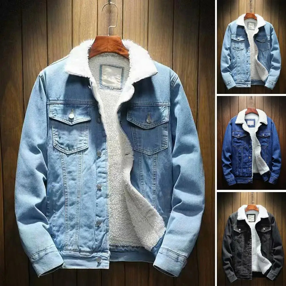 Männer Jean Jacke