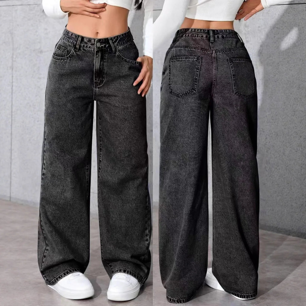 Damen Weitbein-Hose