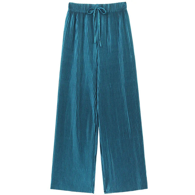 Frauen Mode Sommer Breite Bein Hosen