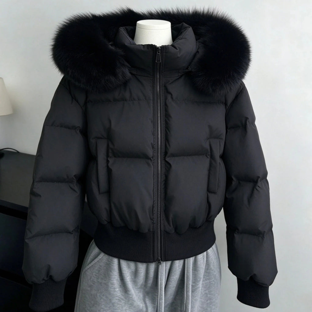 Damen Winter Pufferjacke