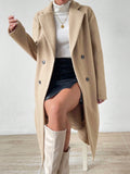 Herbst Winter Damen Mantel