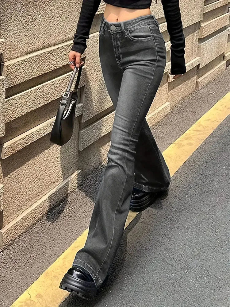 Frauen Jeans Mode Skinny