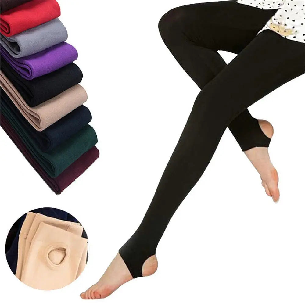 Frauen Winter warm dicke Strumpfhosen