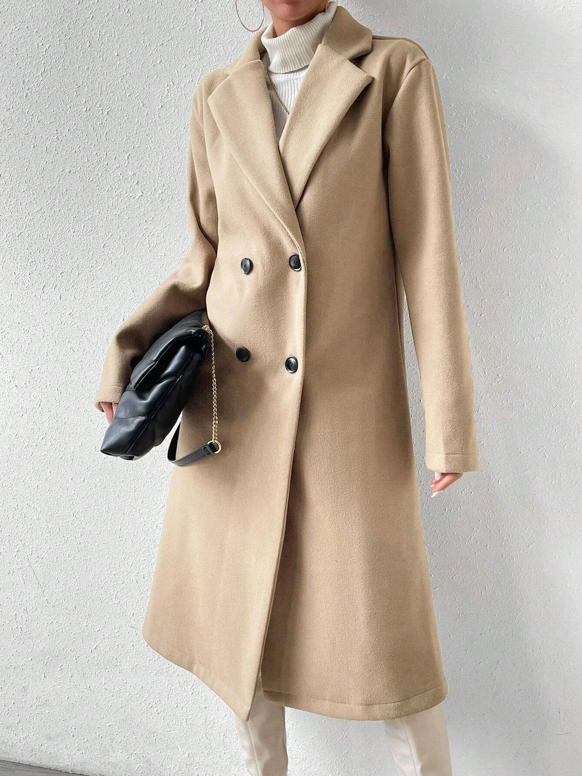 Herbst Winter Damen Mantel