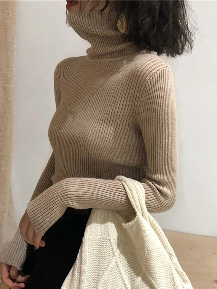 Damen Rollkragenpullover
