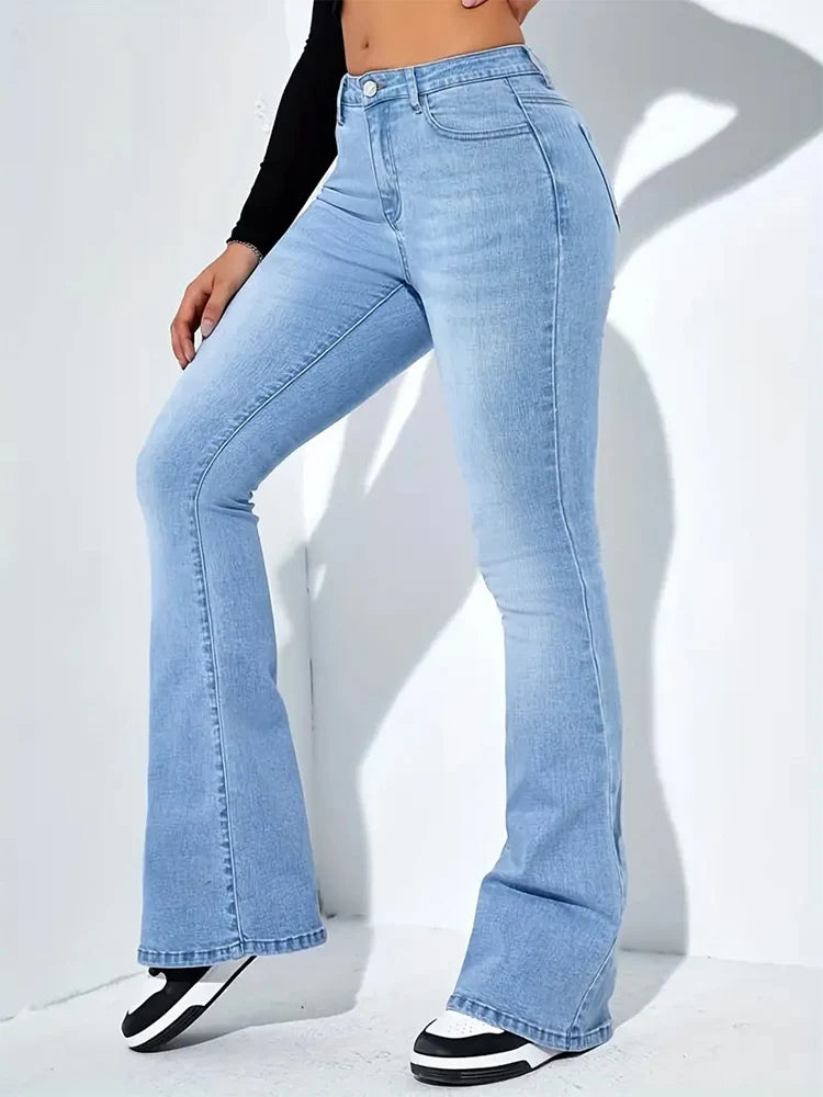 Frauen Jeans Mode Skinny
