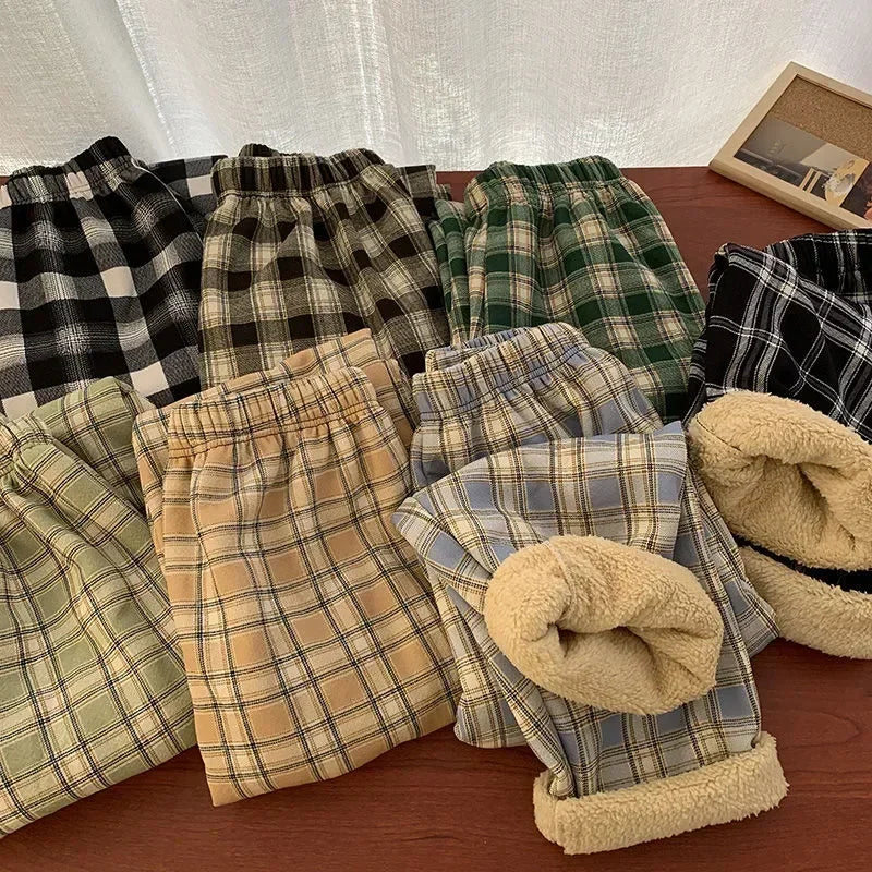 Damen Warme Plüsch Hosen
