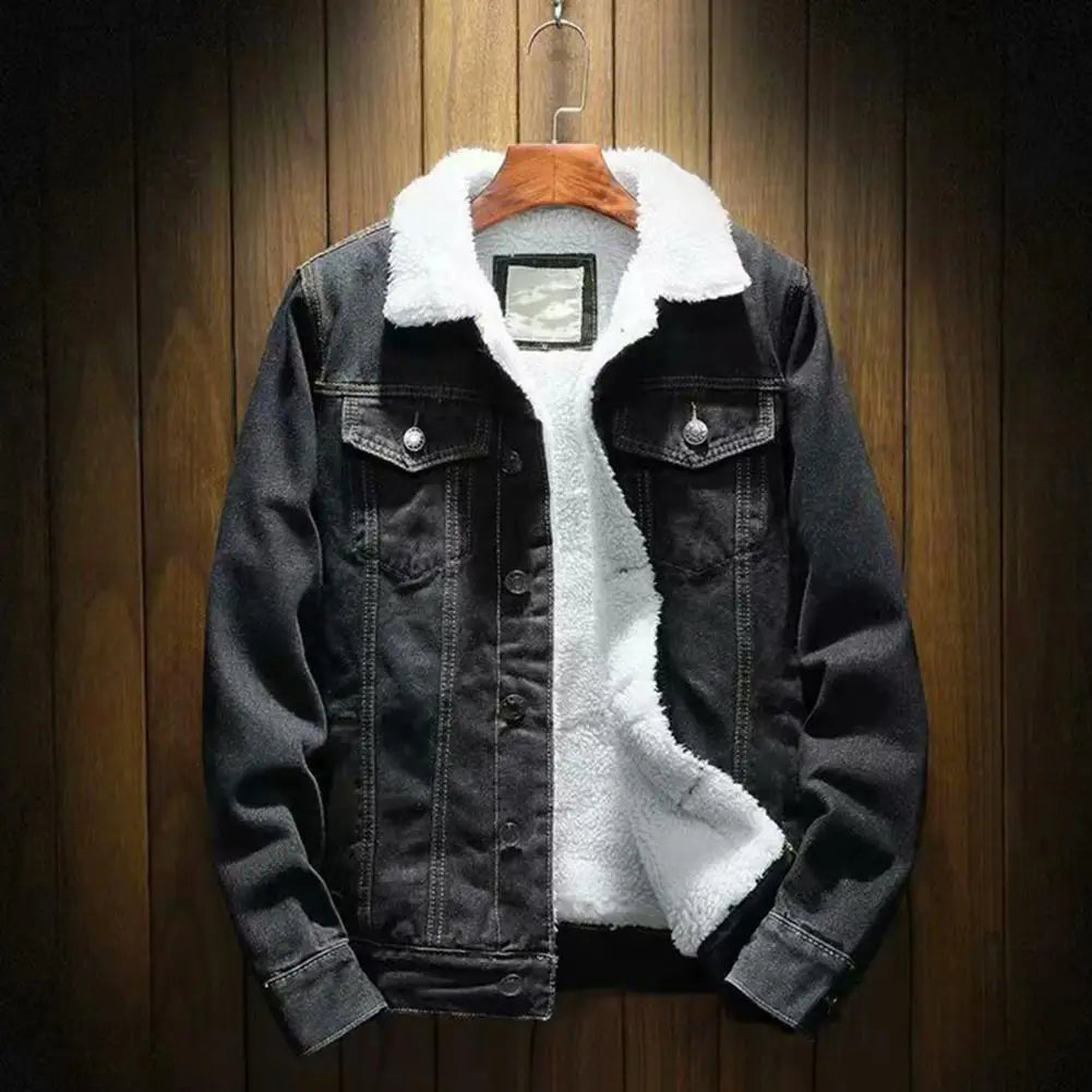 Männer Jean Jacke