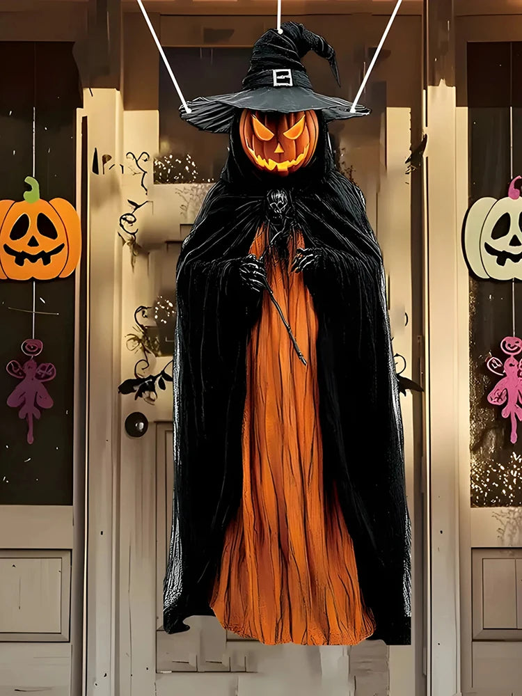 2D Halloween Horror Böser Kürbismann
