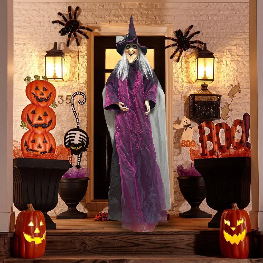 Hexe Halloween-Dekoration Escape Room