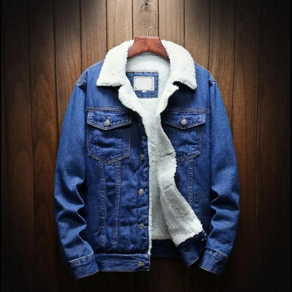 Männer Jean Jacke
