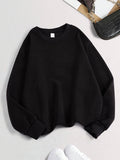 Warme Hoodies Lose Crewneck Fleece Pullover