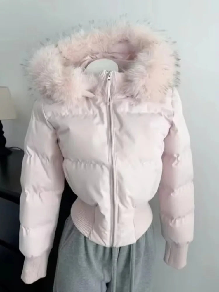Damen Winter Pufferjacke