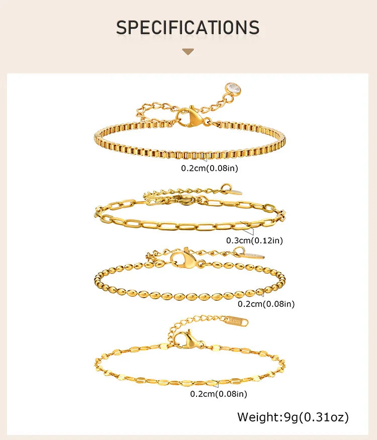 Anlaufbeständiges Armband