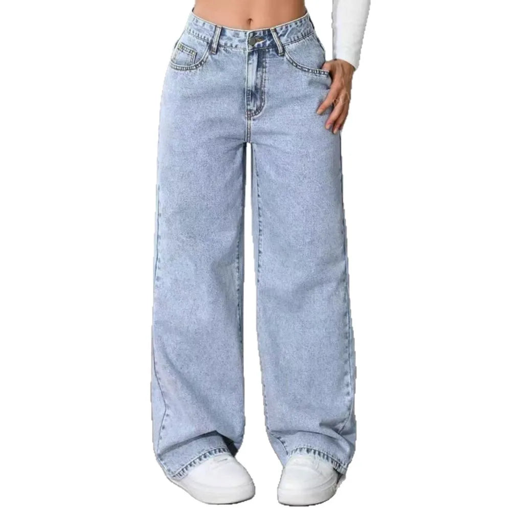 Damen Weitbein-Hose
