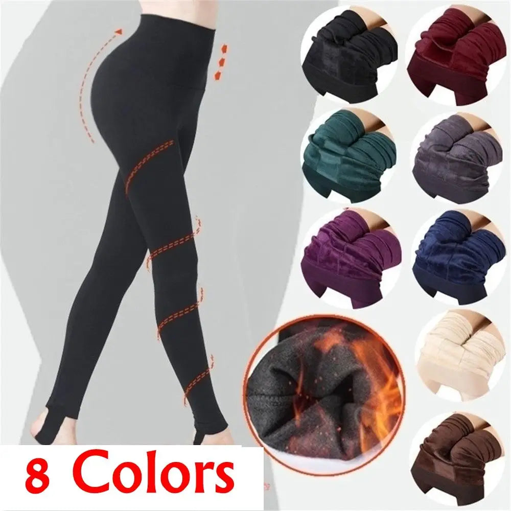Frauen Winter warm dicke Strumpfhosen