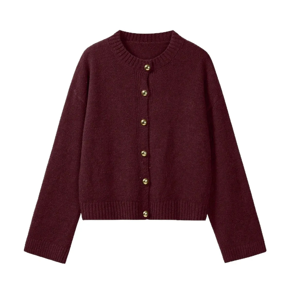 Übergroßer Allround-Strickcardigan