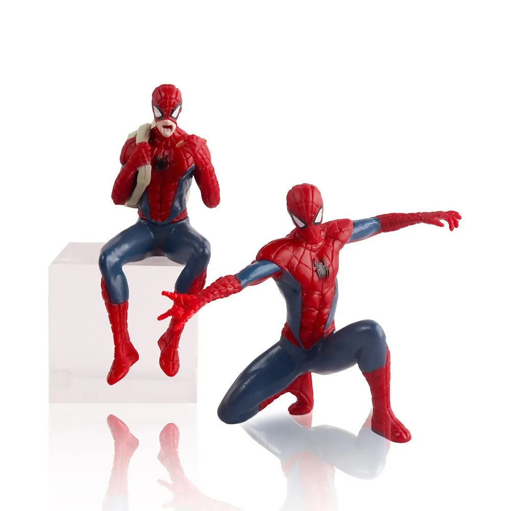Superhero Action Figure (7-9cm), Anime Collectible Mini Model Toy, Gift for Fans