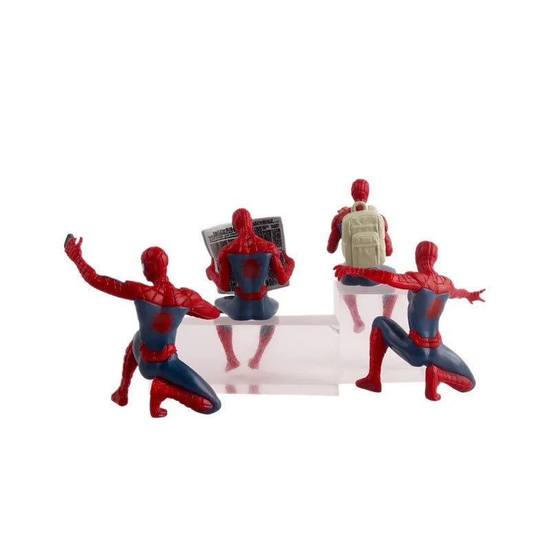 Superhero Action Figure (7-9cm), Anime Collectible Mini Model Toy, Gift for Fans
