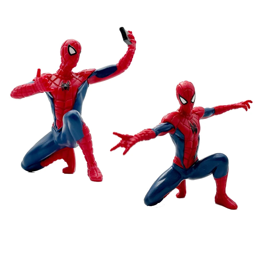 Superhero Action Figure (7-9cm), Anime Collectible Mini Model Toy, Gift for Fans