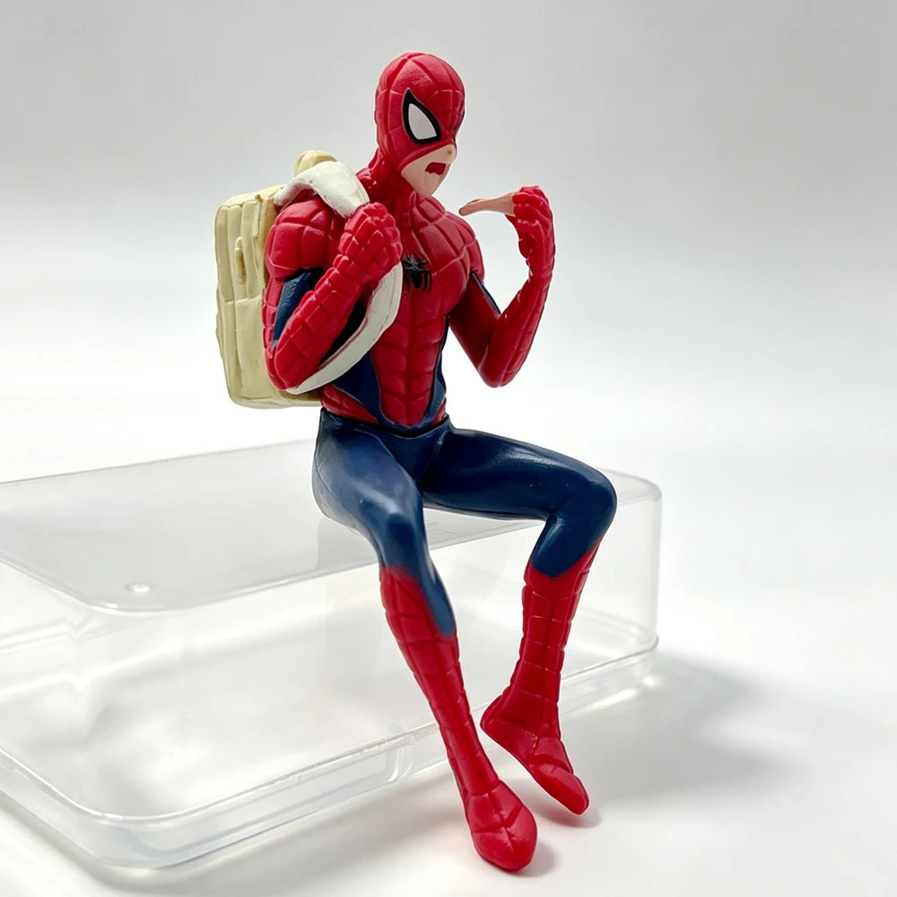 Superhero Action Figure (7-9cm), Anime Collectible Mini Model Toy, Gift for Fans