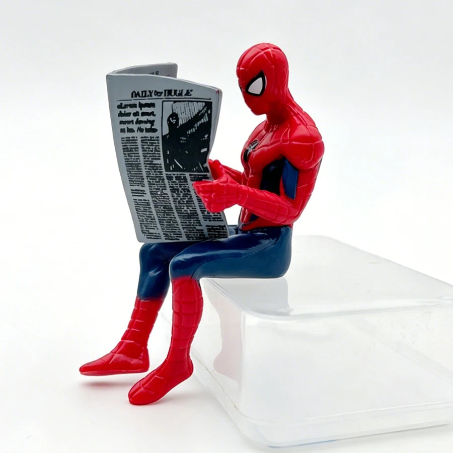 Superhero Action Figure (7-9cm), Anime Collectible Mini Model Toy, Gift for Fans